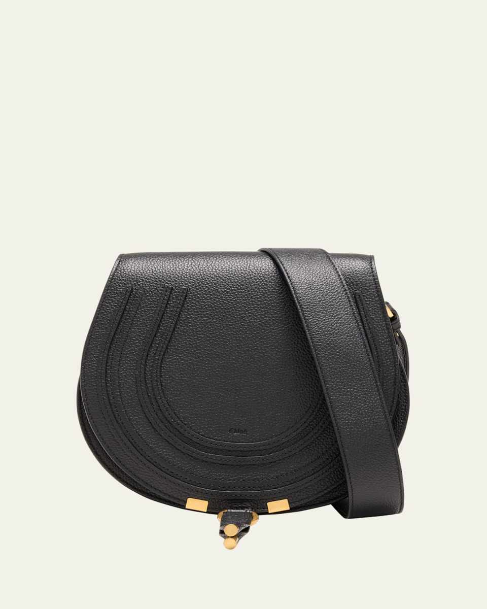 Marcie Medium Slim Crossbody Bag in Grained Calfskin